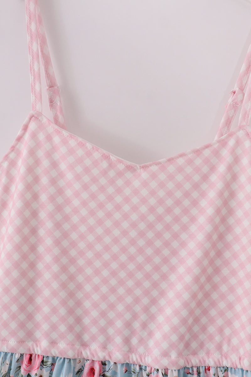 Robe de grossesse imprimé "Pétale de perfection"