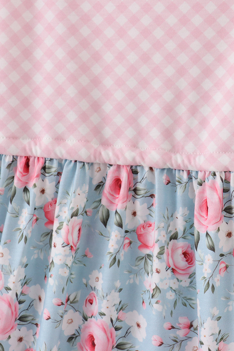 Robe de grossesse imprimé "Pétale de perfection"