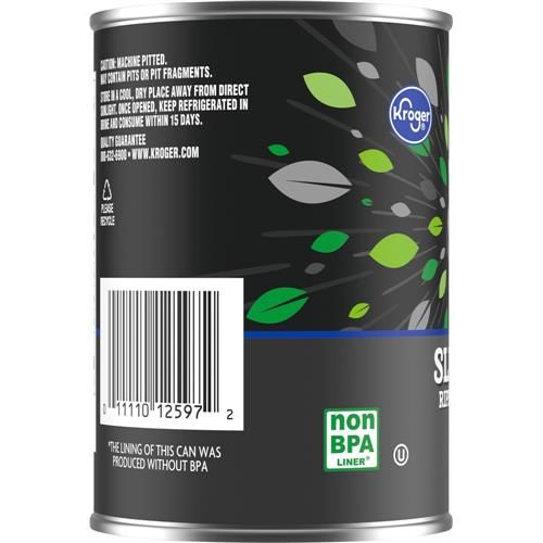 Olives noires tranchées Kroger 107 g