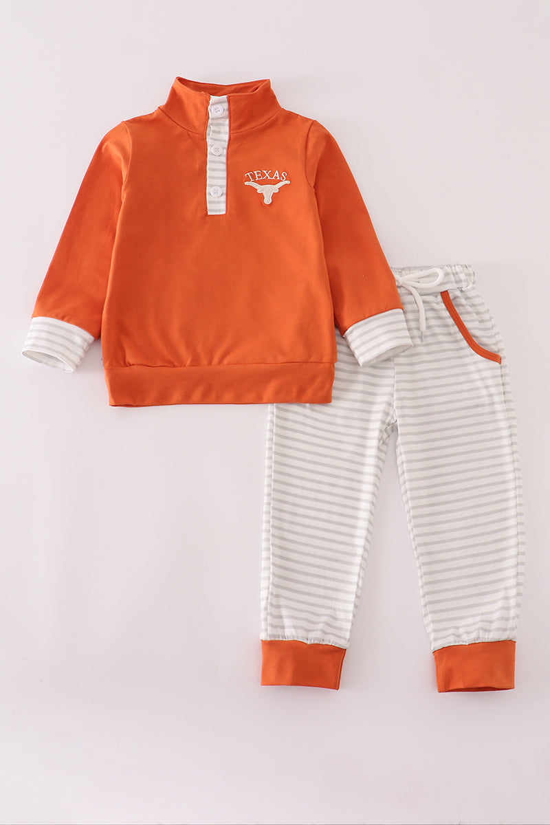Ensemble pantalon brodé Rust Texas