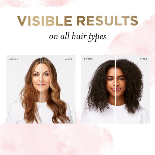 Pantene Nutrient Blends Miracle Moisture Boost – Revitalisant à l'eau de rose, sans sulfates, pour cheveux secs, 237 ml