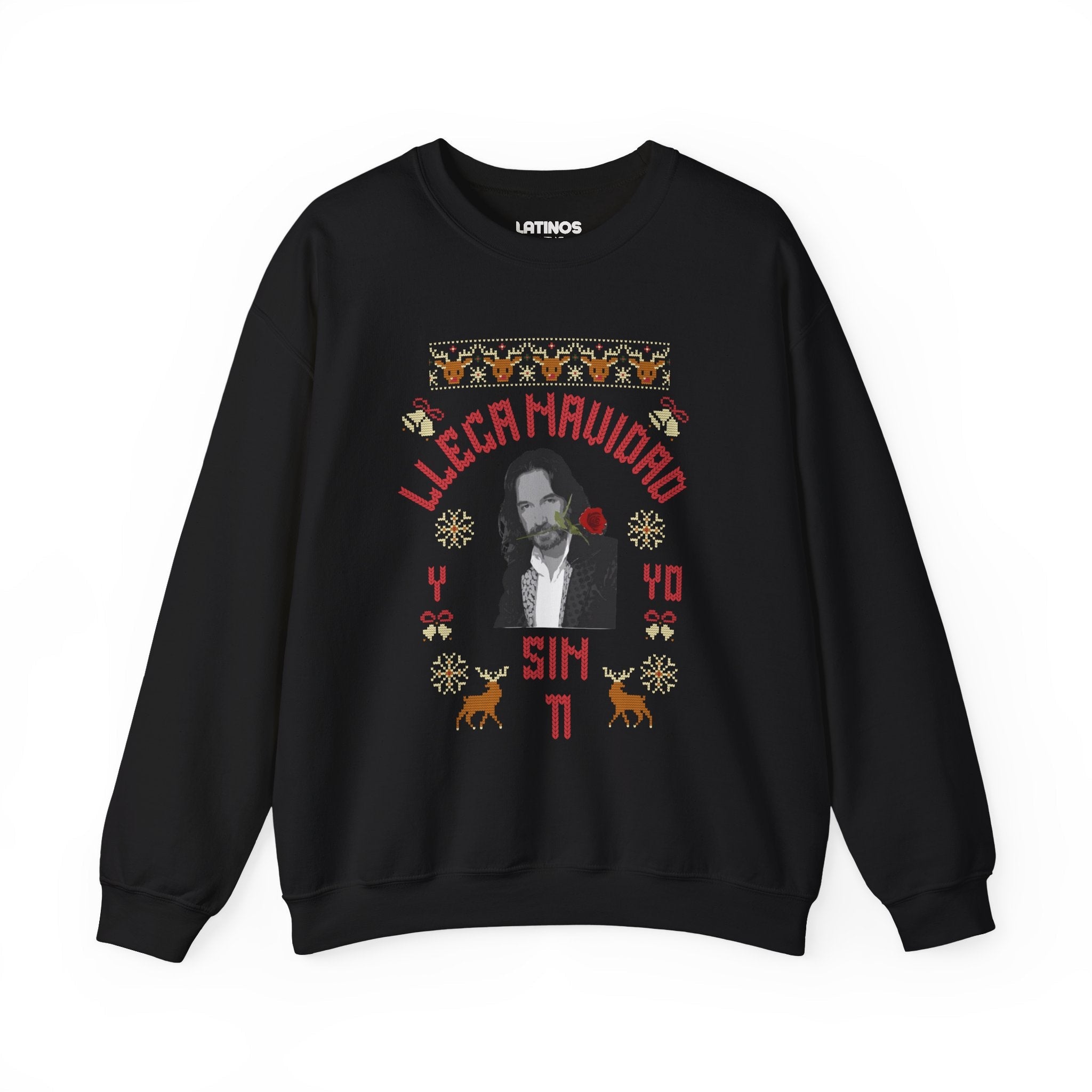 Llega Navidad Y Yo Sin Ti Marco Antonio Latino Navidad Ugly Christmas Sweater | 3 Colors