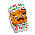Cinnamon Toast - Autocollant de casque