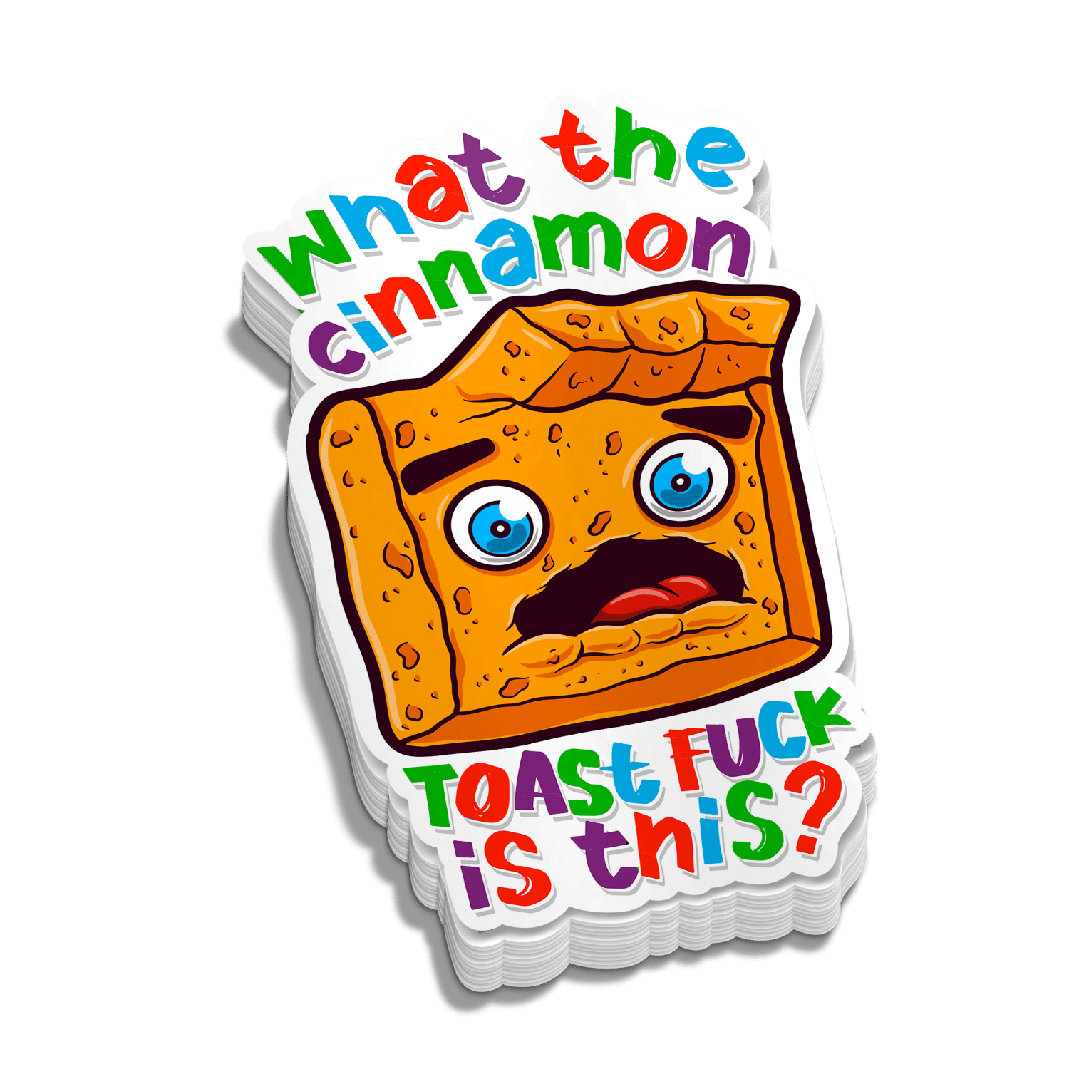 Cinnamon Toast - Autocollant de casque