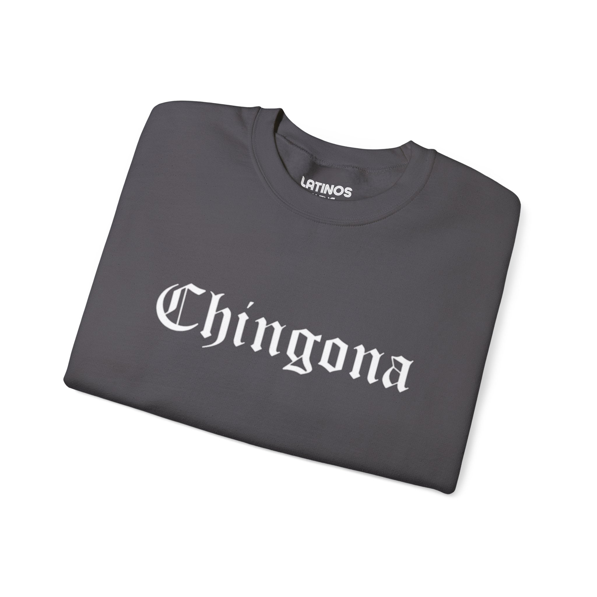 Sweat-shirt ras du cou Chingona | Polaire virale Latino | 3 Couleurs