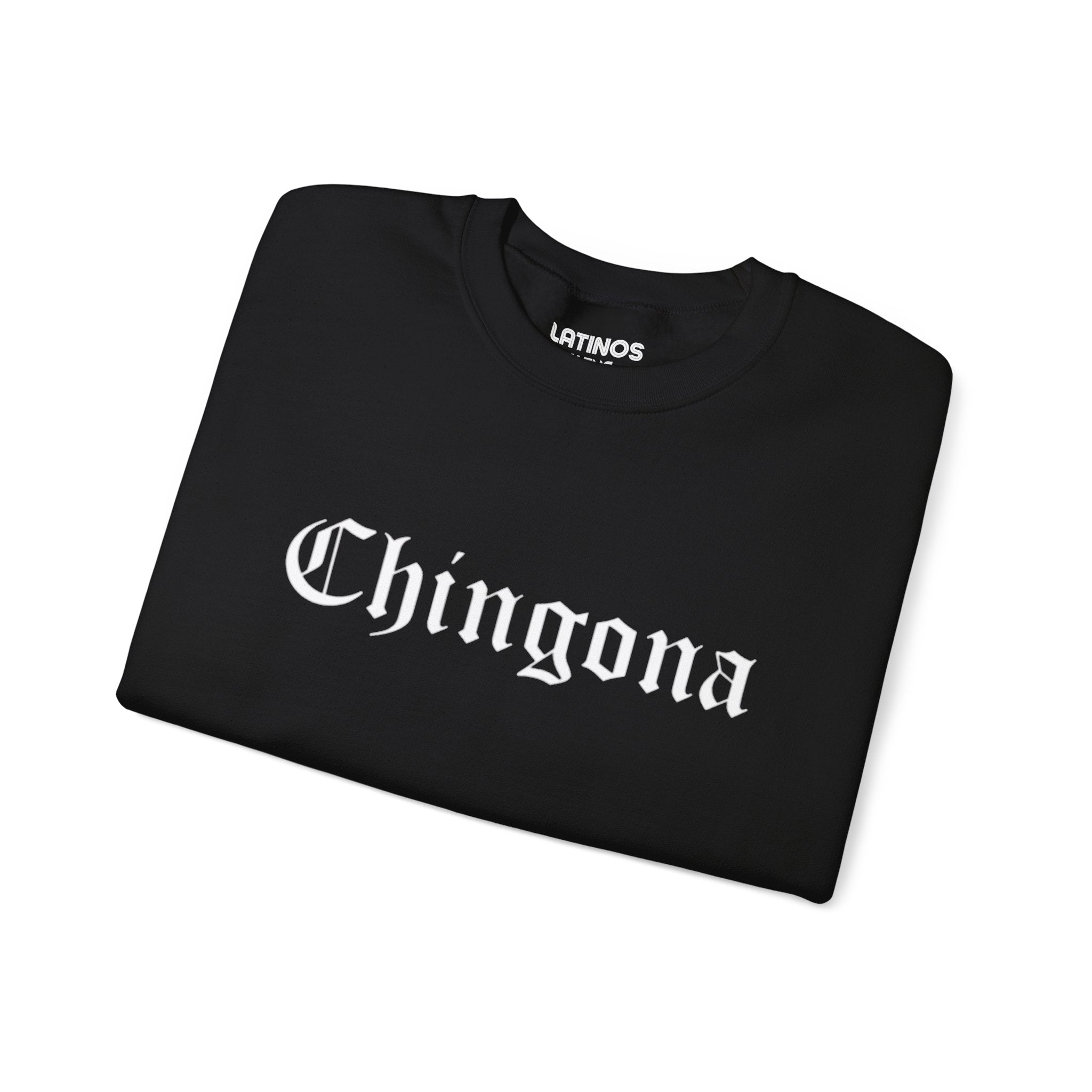 Sweat-shirt ras du cou Chingona | Polaire virale Latino | 3 Couleurs