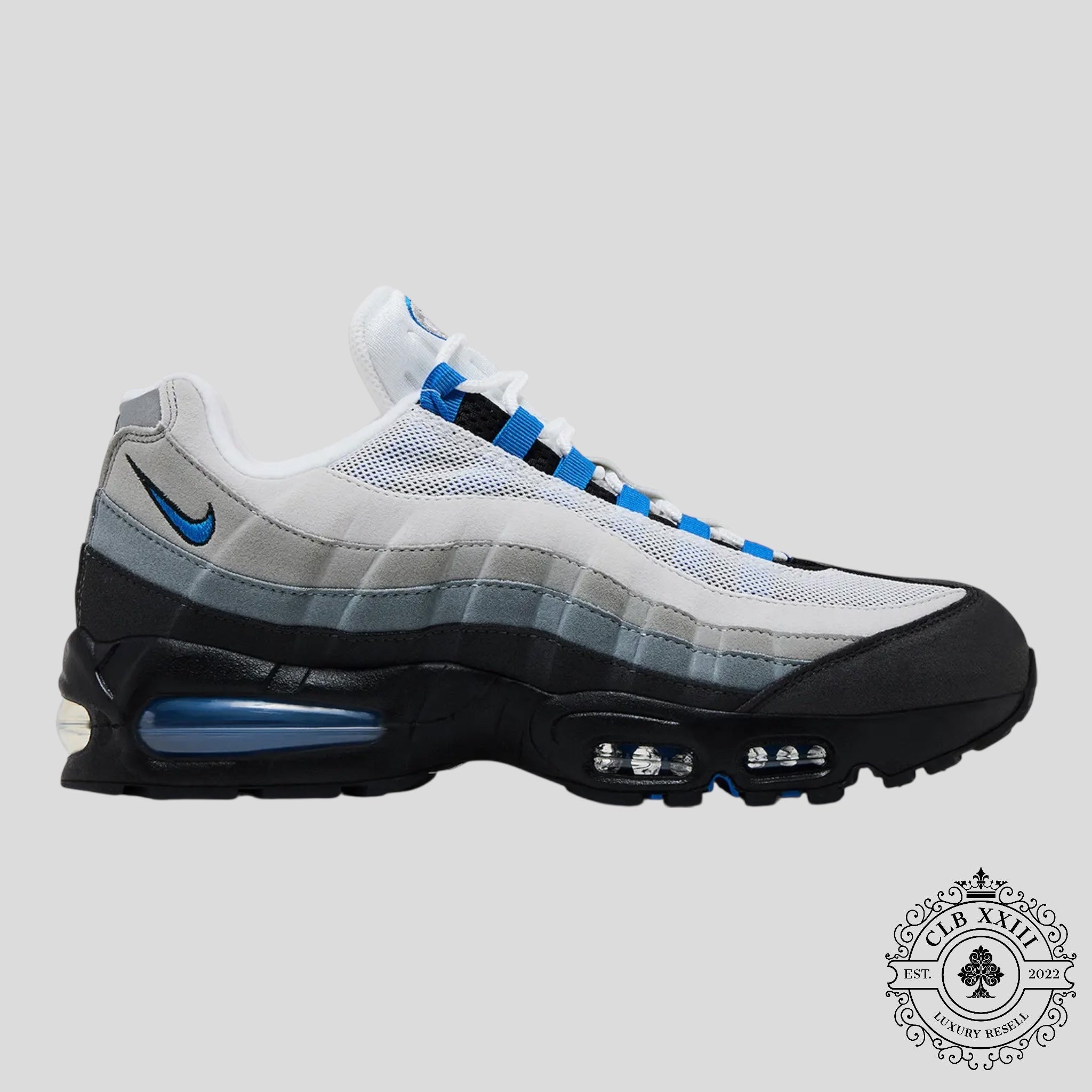 Nike Air Max 95 OG Big Bubble Bleu Étincelant