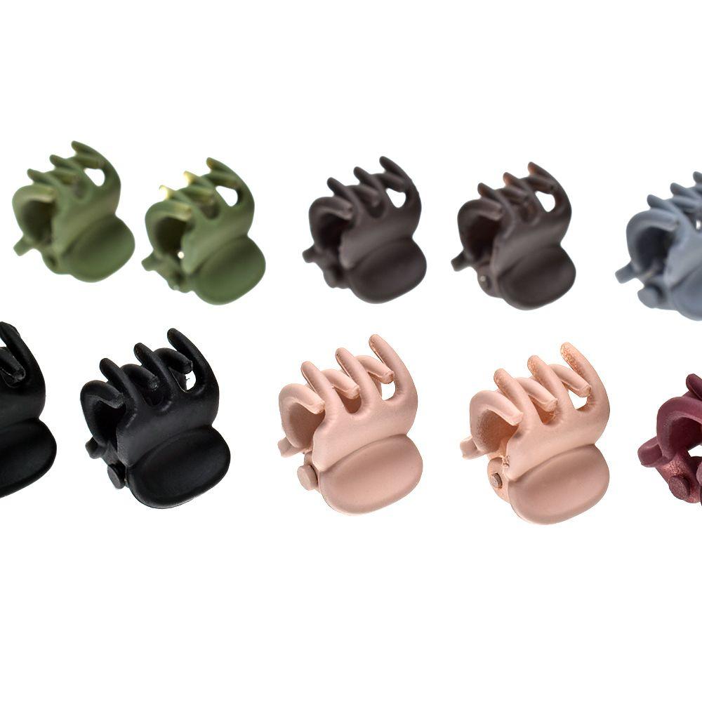 12/Lot Filles Mignonnes Petites Pinces à Cheveux Texture Mate Enfants Belles Pinces à Cheveux Épingles Bandeaux Accessoires de Cheveux de Mode pour Enfants et Femmes
