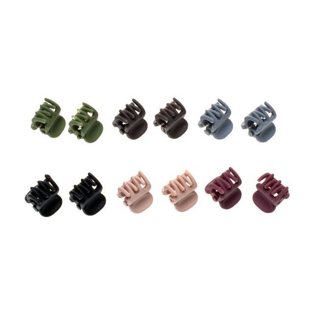 12/Lot Filles Mignonnes Petites Pinces à Cheveux Texture Mate Enfants Belles Pinces à Cheveux Épingles Bandeaux Accessoires de Cheveux de Mode pour Enfants et Femmes