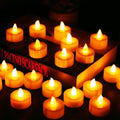 Bougies LED chauffe-plat sans flamme à piles 12 pièces Décoration de mariage - Réalistes et lumineuses scintillements Cadeau de Noël Bougies électriques LED sans flamme pour la décoration de la maison pour les fêtes saisonnières et festives