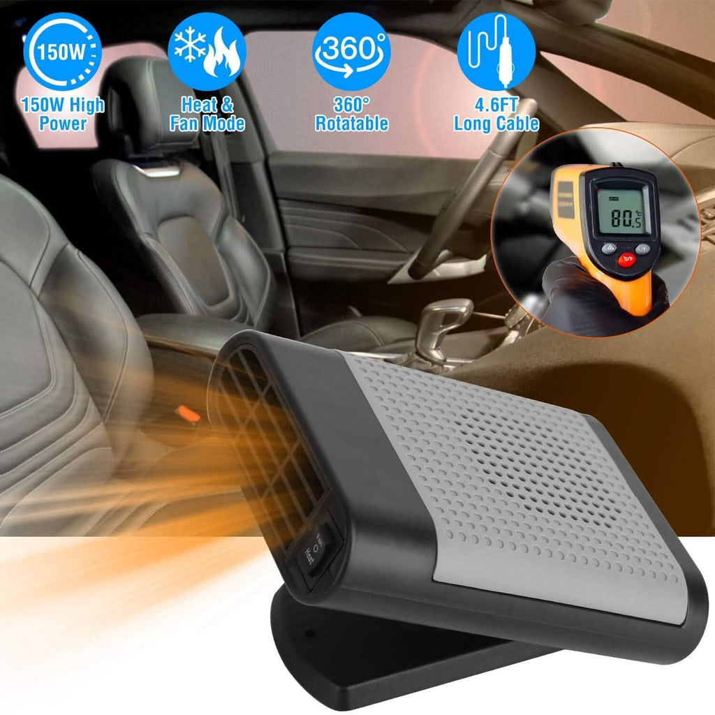 Chauffage de voiture portable 12V 150W