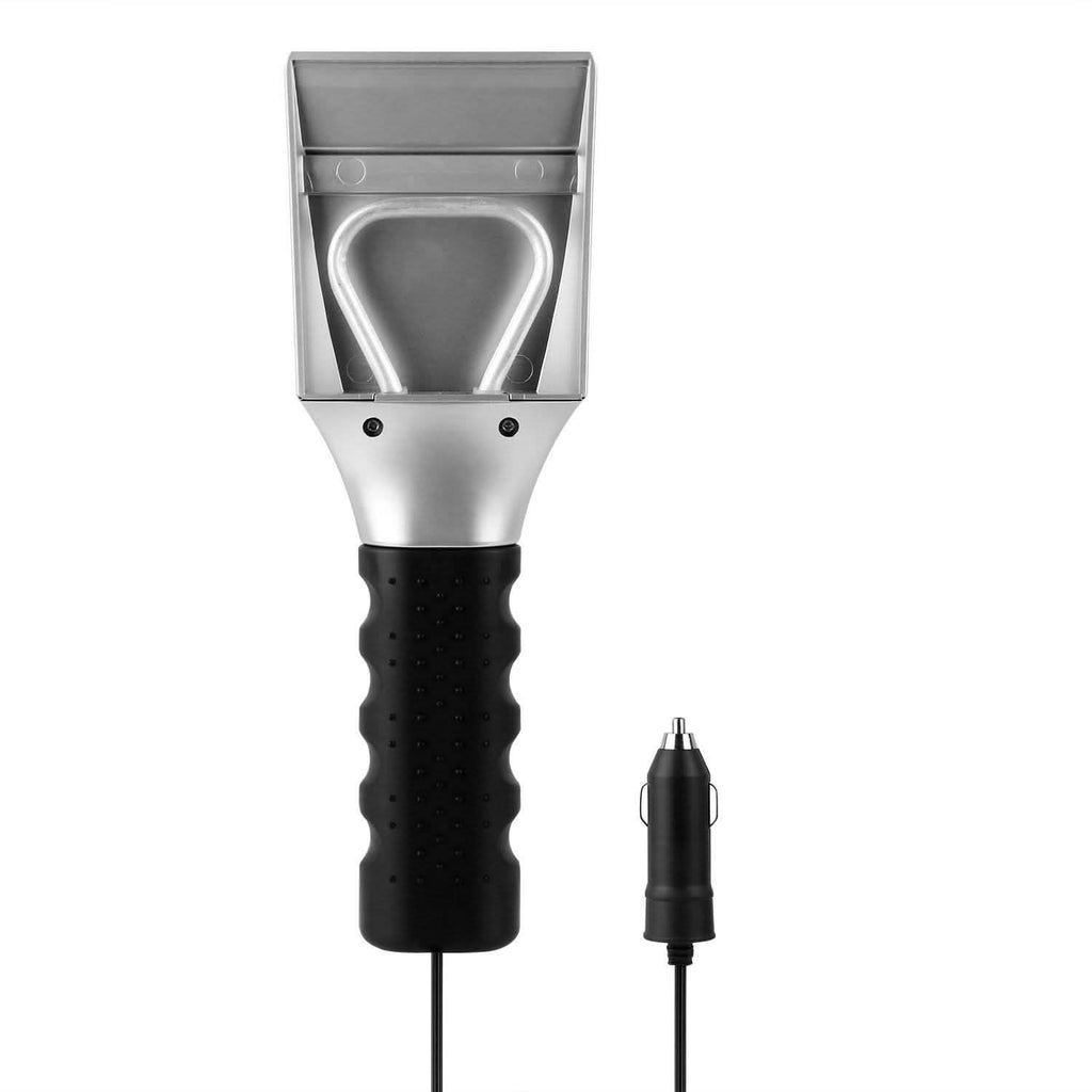 Grattoir à glace et à neige électrique chauffant 12 V pour voiture