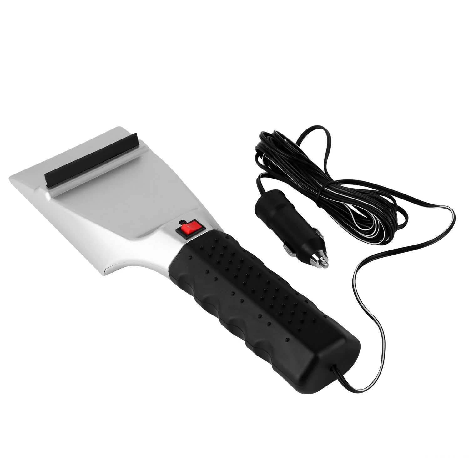 Grattoir à glace et à neige électrique chauffant 12 V pour voiture
