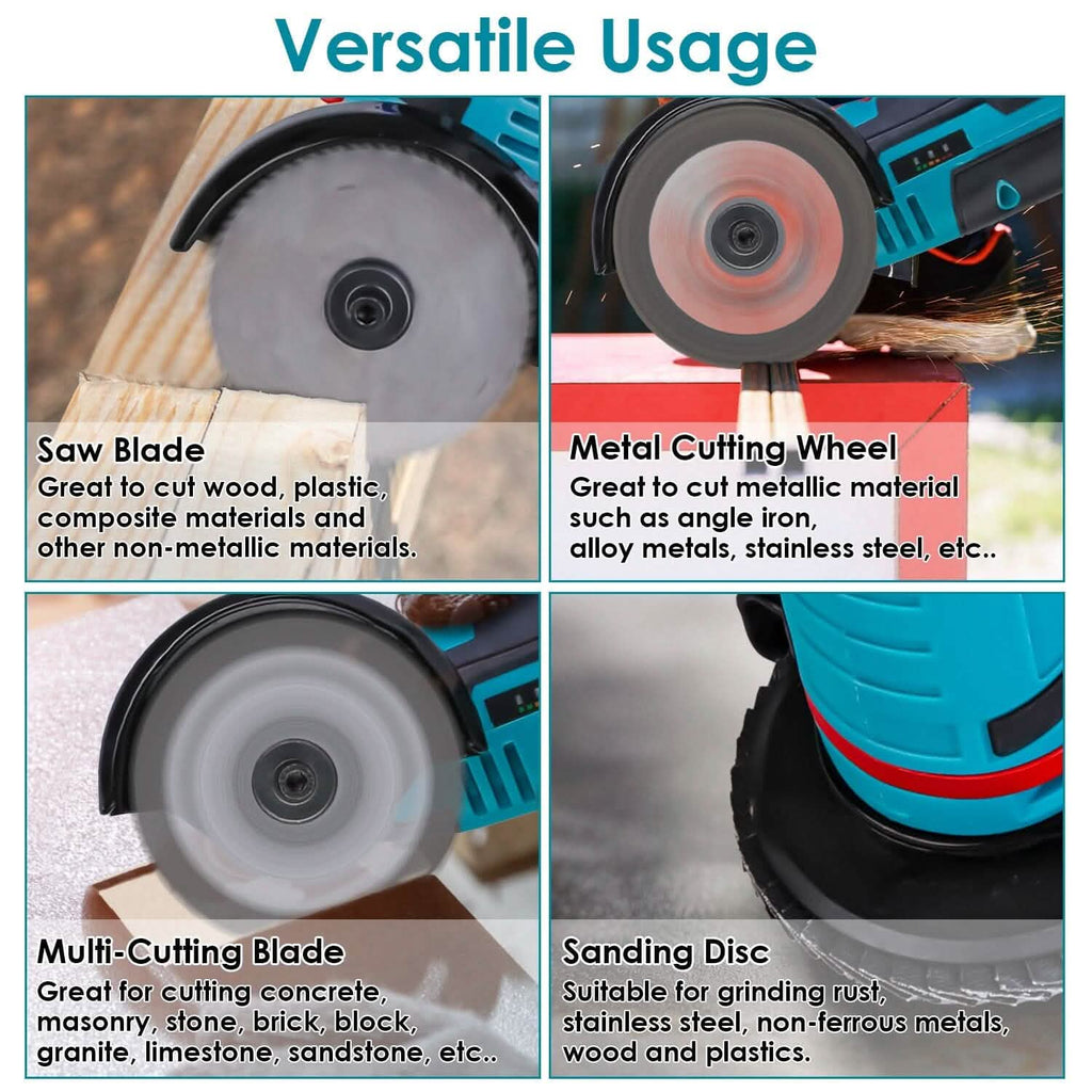 Mini-meuleuse d'angle sans fil 12V