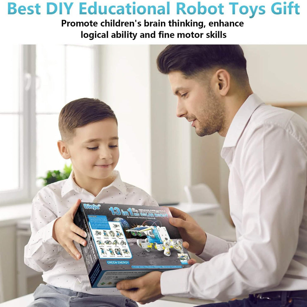 Jouet robot solaire 13-en-1 pour enfants