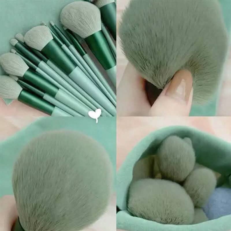 13 pièces : Trousse de pinceaux de maquillage professionnels