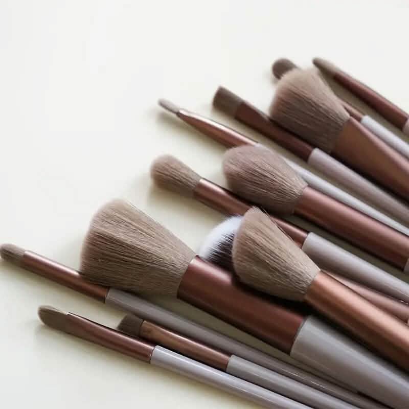 13 pièces : Trousse de pinceaux de maquillage professionnels