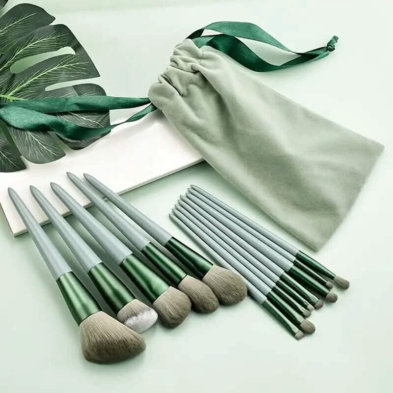 13 pièces : Trousse de pinceaux de maquillage professionnels