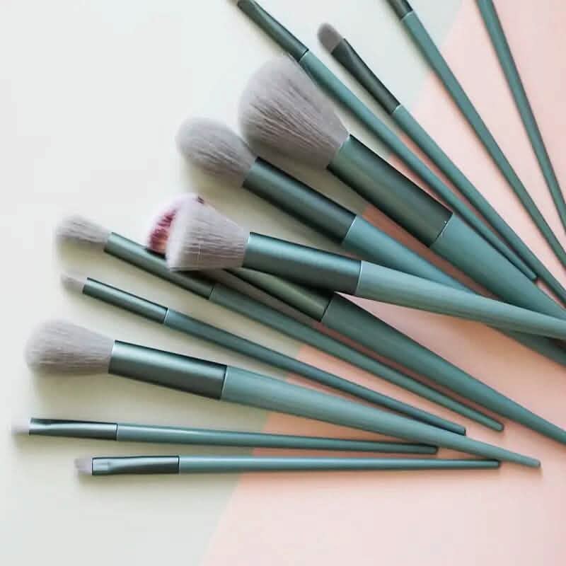 13 pièces : Trousse de pinceaux de maquillage professionnels