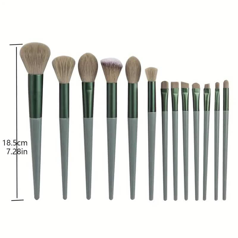 13 pièces : Trousse de pinceaux de maquillage professionnels