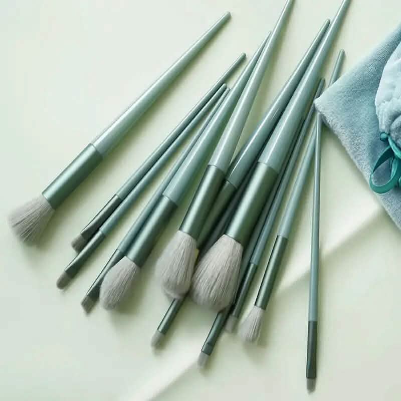 13 pièces : Trousse de pinceaux de maquillage professionnels