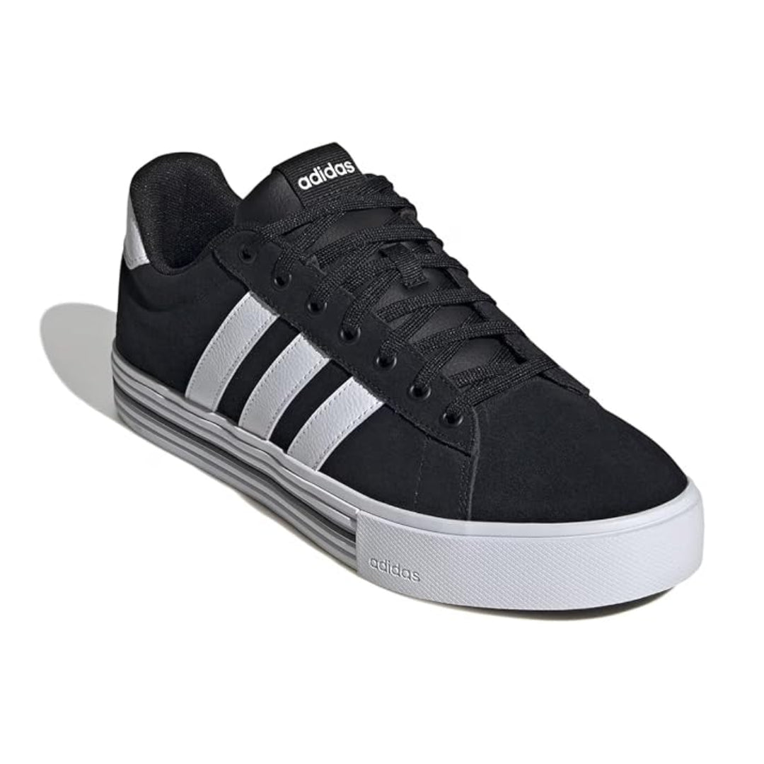 Chaussures de sport Daily 4.0 Adidas pour homme - Noir/Blanc/Blanc