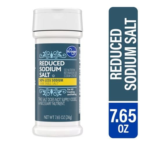 Sel à teneur réduite en sodium Kroger 7,65 oz