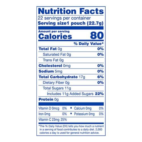 Bonbons gélifiés aux fruits, motifs créatures marines, Kroger, 22 unités / 0,8 oz