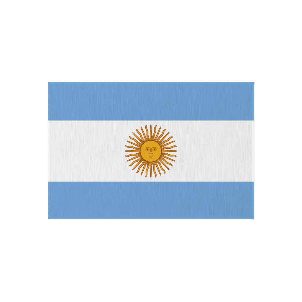 Flag Of Argentina Outdoor Non-Slip Door Mat | Copa America & FIFA Champions | 24"x36"
