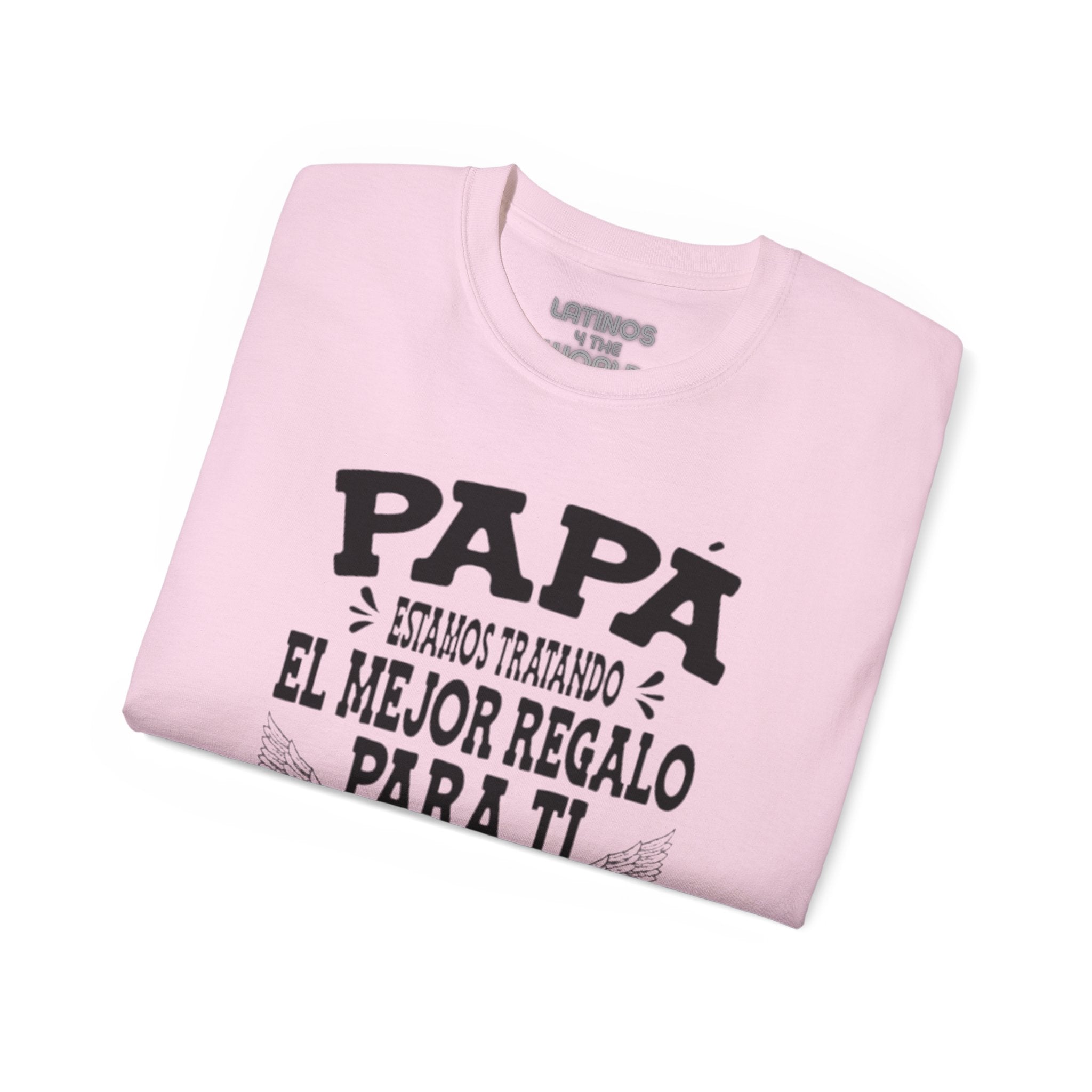 T-Shirt "PAPA, on te prépare le plus beau des cadeaux..." | Fête des Pères | 4 Couleurs