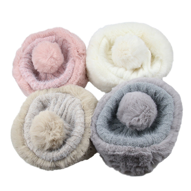 Chapeau mongol de princesse d'hiver pour femmes – Chapeau de mode chaud en fourrure moelleuse