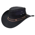 Outback Wagga Wagga - Chapeau d'extérieur en cuir (liquidation)