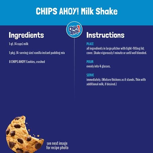Chips Ahoy! Biscuits aux pépites de chocolat, format familial, 516 g
