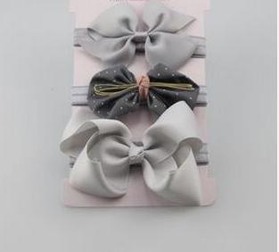 Bandeau Élastique Bébé Fait Main Rétro Vintage Nœud Papillon Fleur Accessoire Cheveux Nourrisson Tout-Petit Pour Bébé