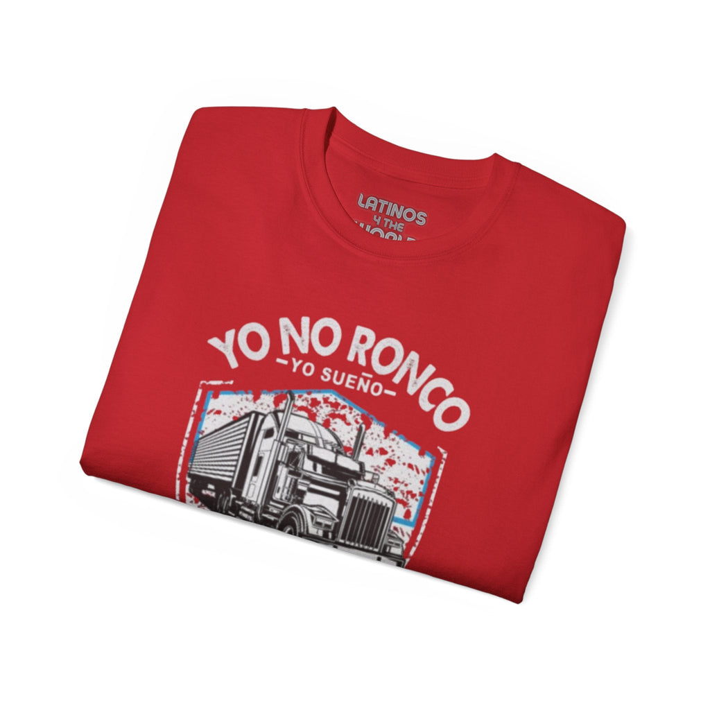 Je ne ronfle pas, je rêve que je suis un camion - T-shirt | Coton épais | 5 couleurs