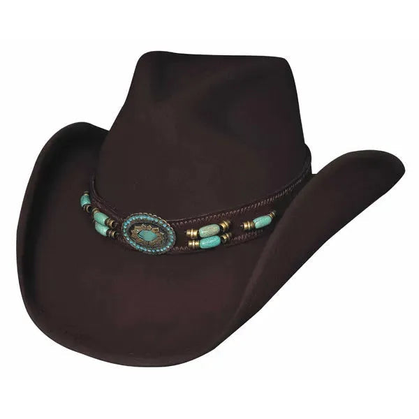 Chapeau de Cow-girl en Feutre de Laine Formable - Bullhide Jewel of the West