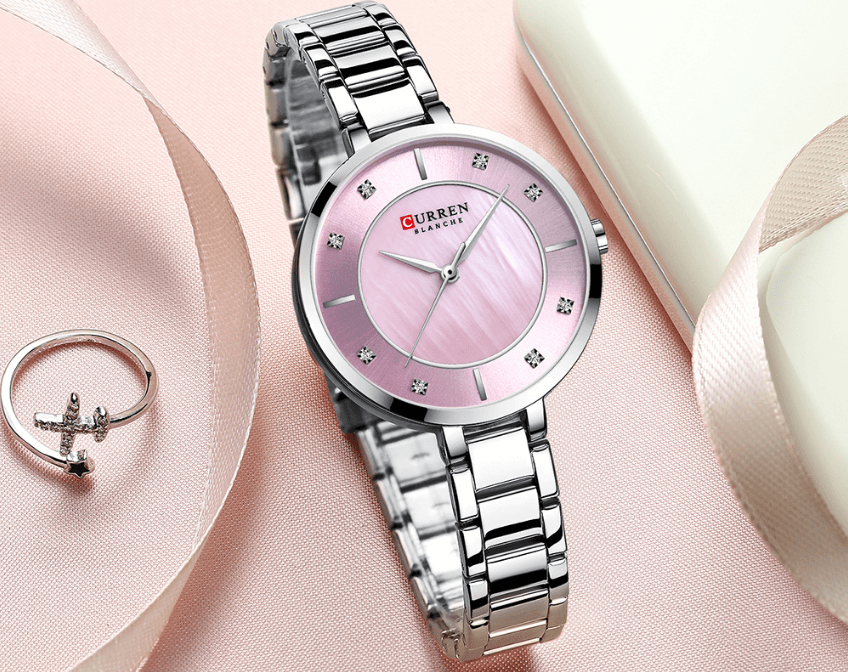 Montre Femme  Quartz Analogique  Montres Décontractées Tendance  Étanche Design Excellent Cadeau Parfait Pour Elle