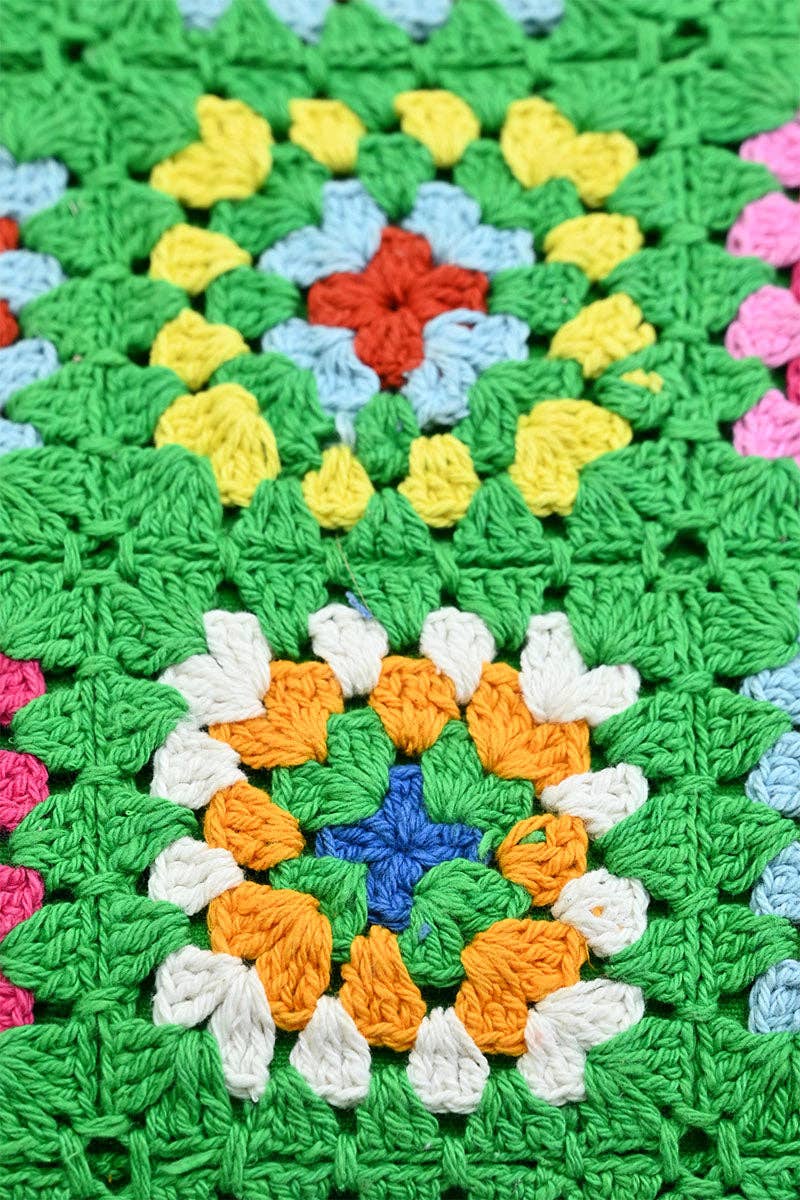 Sac fourre-tout au crochet « Éclat enraciné »