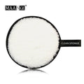 1/3 Éponge démaquillante Neuve Flapping Wash Cotton Réutilisable Éponge Humide Houppette Visage Nettoyant Doux Naturel Lingette en Microfibre Premium