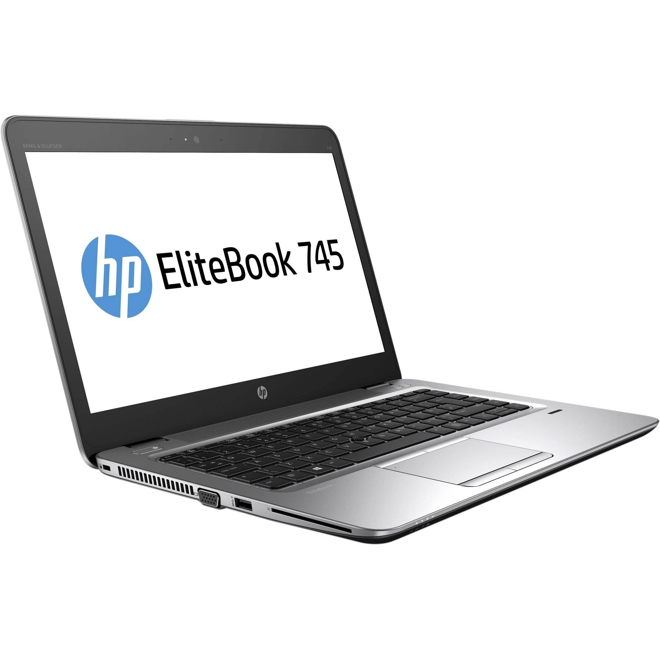 PC portable HP Elitebook 745G3 14" Windows 10 Professionnel 64 bits (reconditionné)