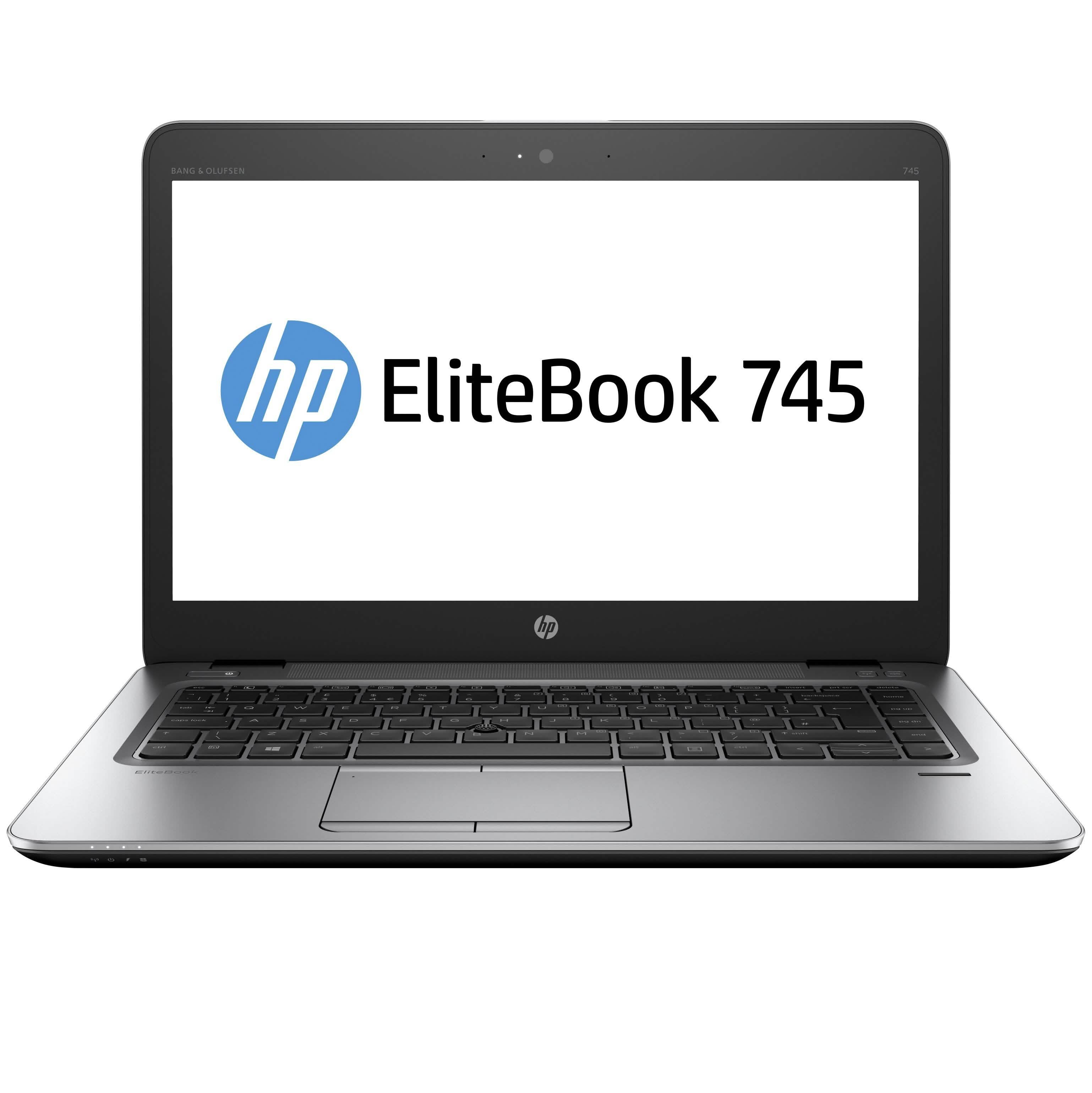 PC portable HP Elitebook 745G3 14" Windows 10 Professionnel 64 bits (reconditionné)