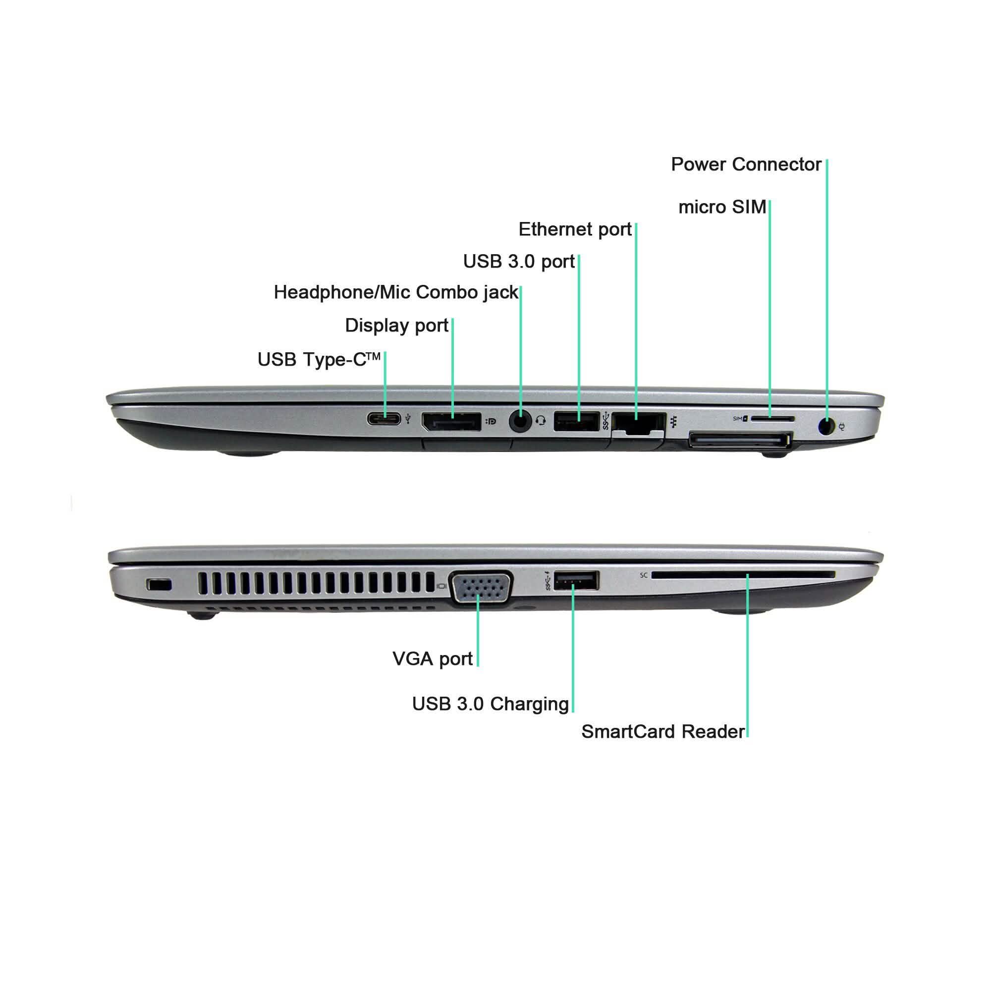 PC portable HP Elitebook 745G3 14" Windows 10 Professionnel 64 bits (reconditionné)