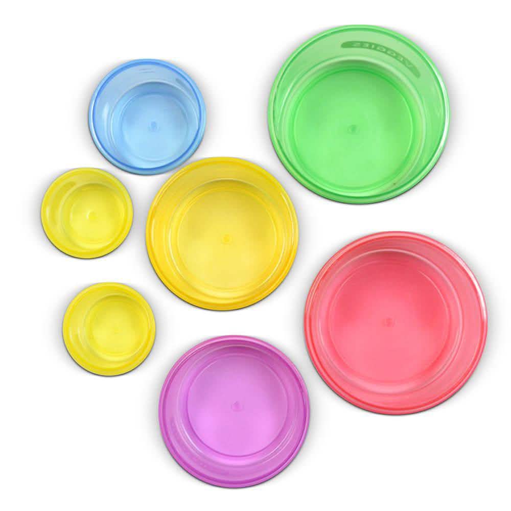 Ensemble de 14 pièces : Boîtes de conservation pour le contrôle des portions