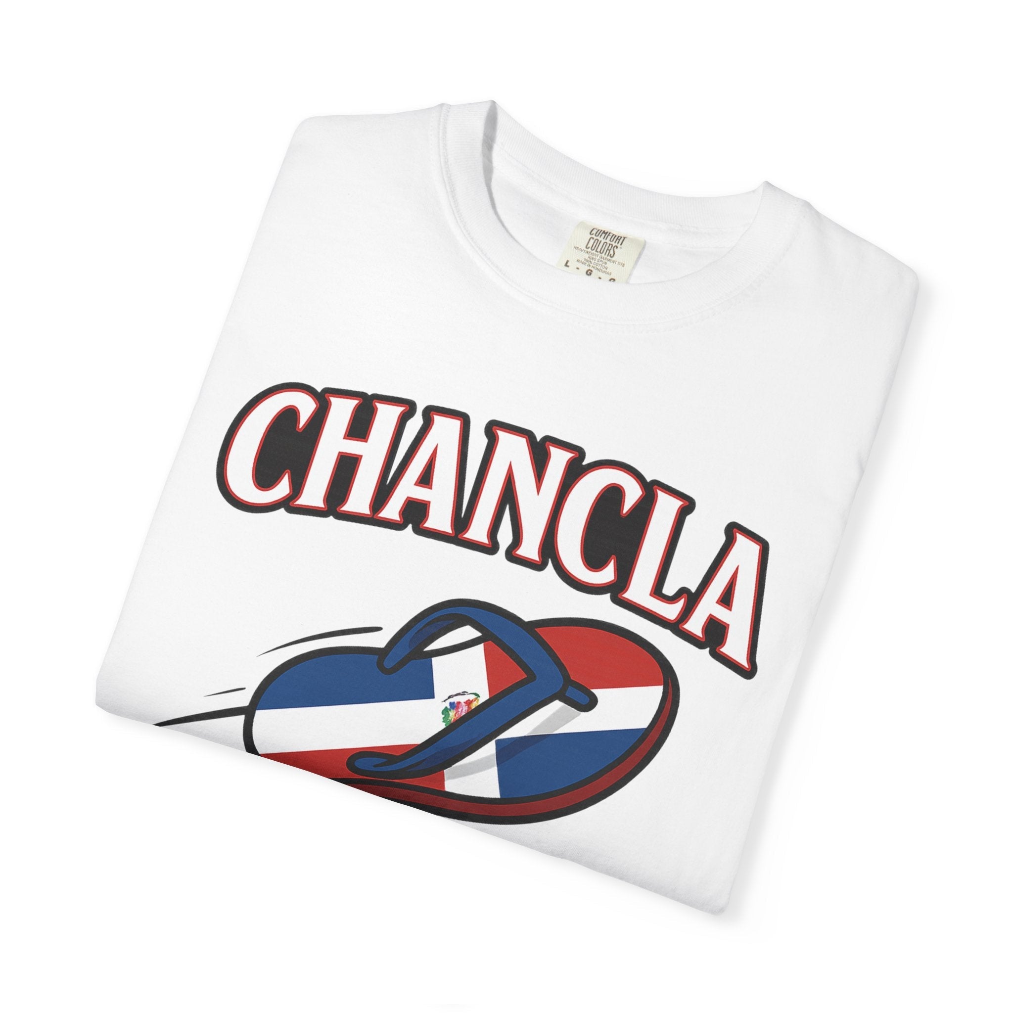 T-shirt survivant de la chancleta de la République Dominicaine | Design drôle de blague sur les chancletas Fierté latine T-shirts viraux amusants | R.D. | Unisexe
