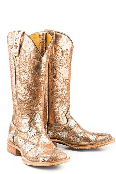 Tin Haul Mish & Mash - Bottes de cowboy en cuir pour femme