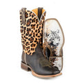 Bottes de Cowgirl en Cuir pour Femme Tin Haul Wild Cat