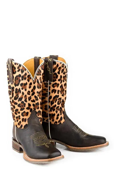 Bottes de Cowgirl en Cuir pour Femme Tin Haul Wild Cat