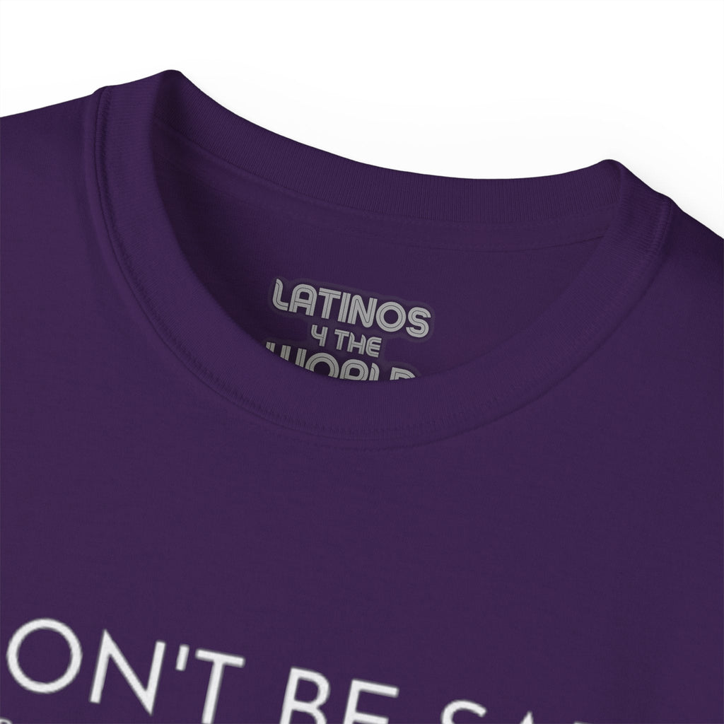 Ne sois pas triste de ta Panza, donne une Chanza à l'amour-propre | T-shirt épais en coton | 4 couleurs