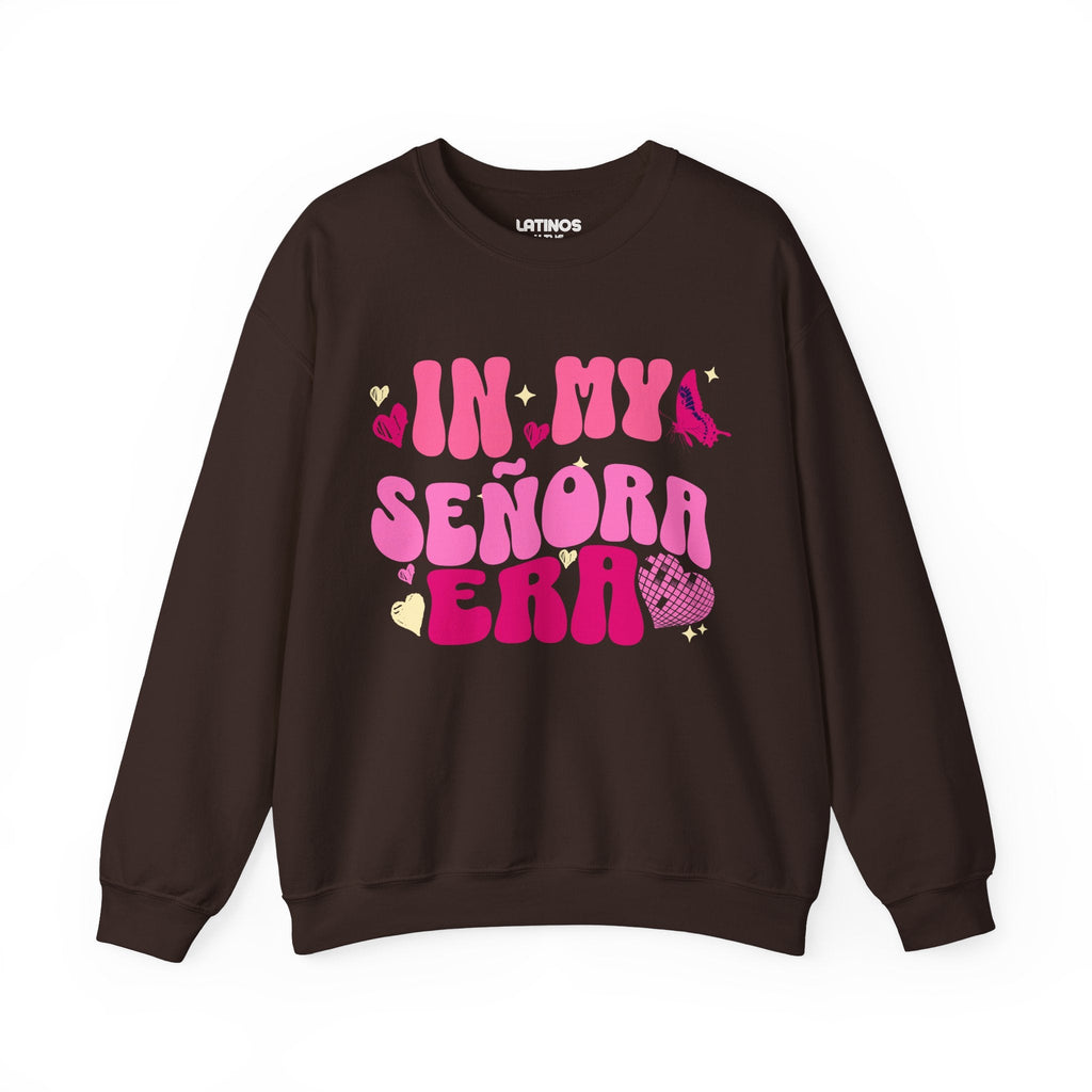 In My Señora Era Latina Mom Comfy Crewneck Sweater | Drôle viral latino | 3 couleurs