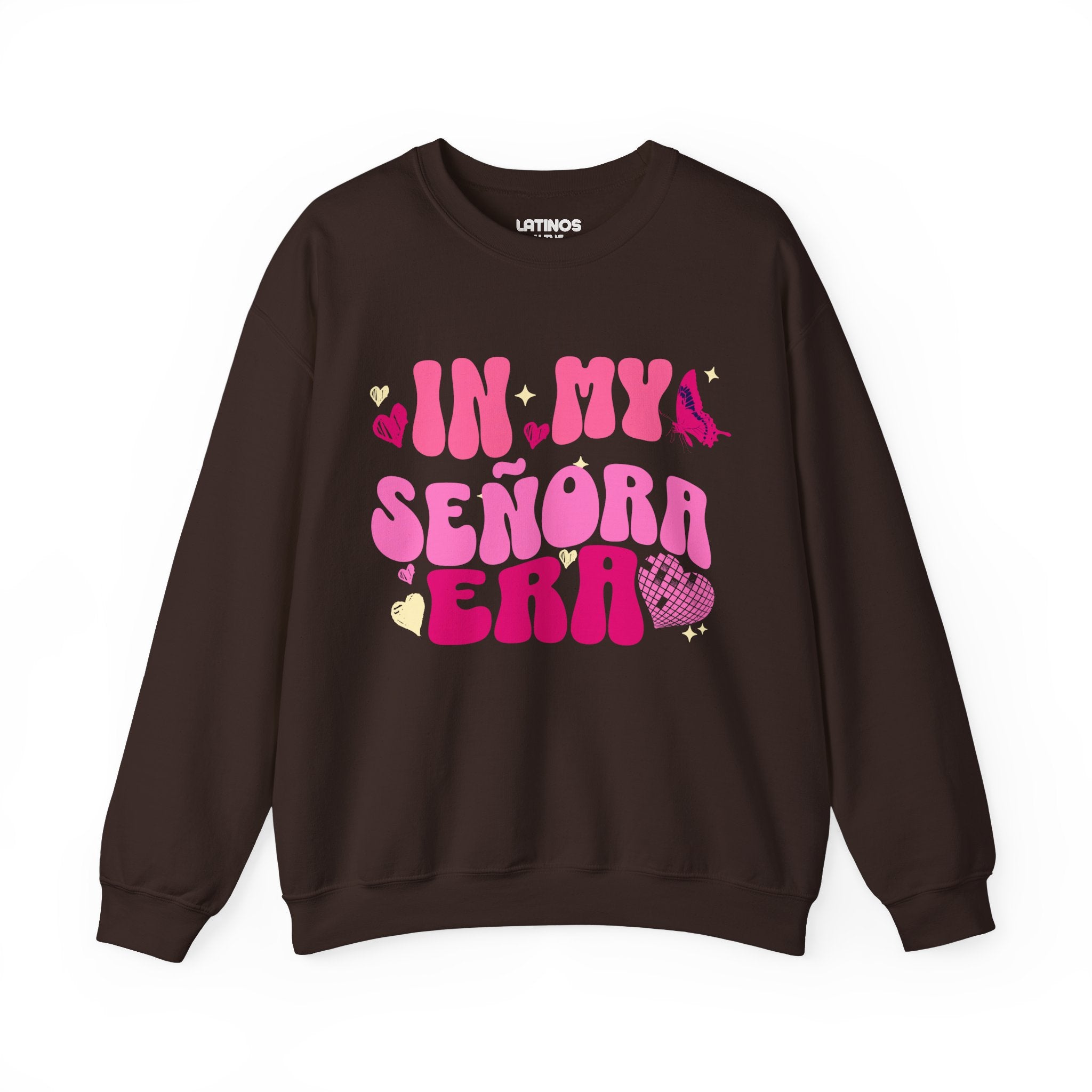 In My Señora Era Latina Mom Comfy Crewneck Sweater | Drôle viral latino | 3 couleurs